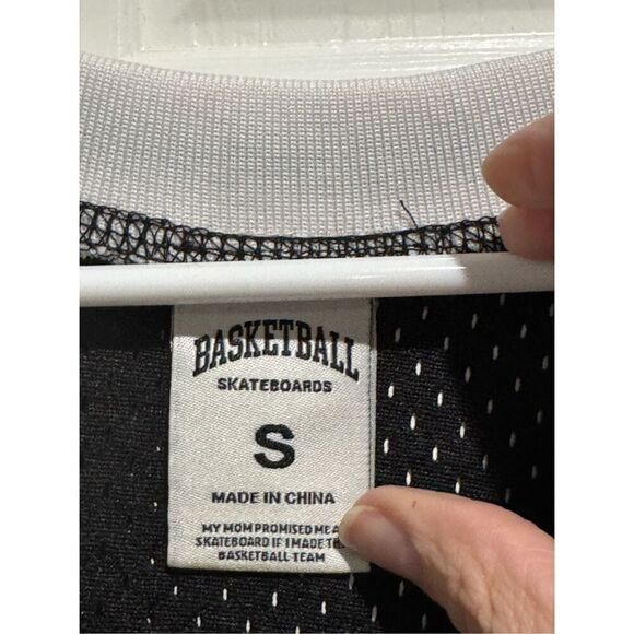 Basketball Skateboards #18 Jacuzzi & Heron Preston Blinged Jersey Men’s Small - Picture 4 of 13